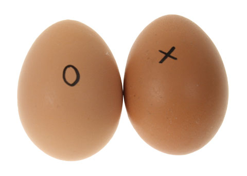 Możesz oznaczyć każde jajo ołówkiem lub permanentnym markerem