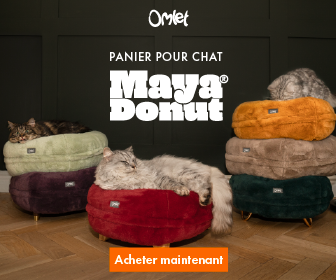 Lit pour chat Maya Donut - Collection Cosy