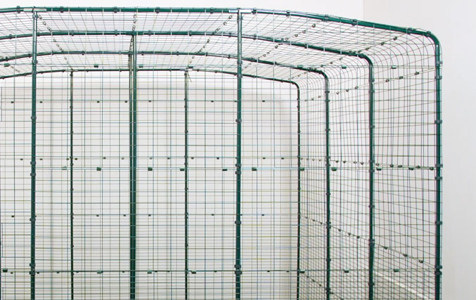 omlet walk in luftegård nytt netting design